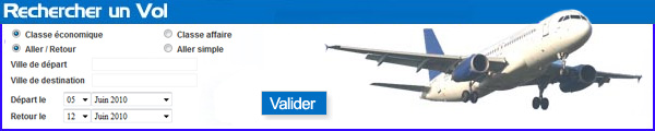 Réserver un vol